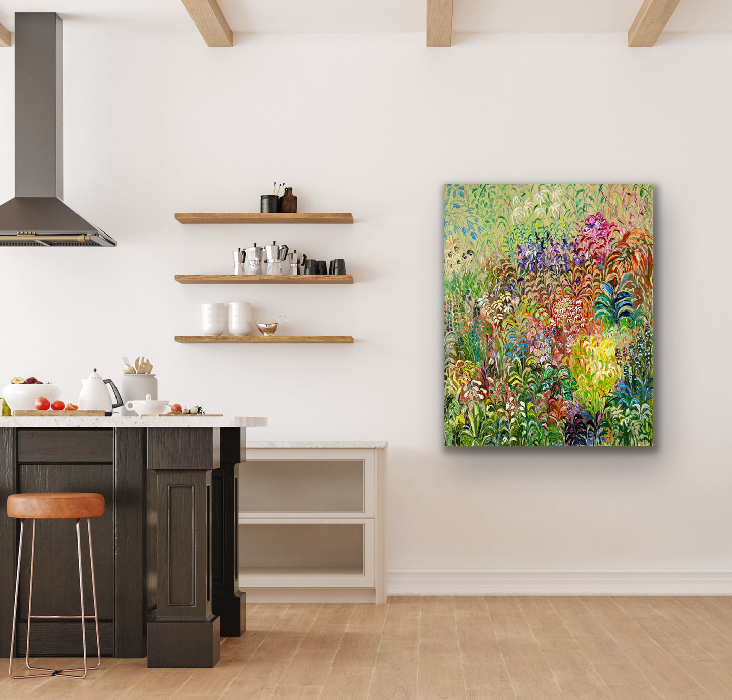 Serene Bloom, 60 x 48