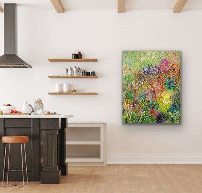 Serene Bloom, 60 x 48