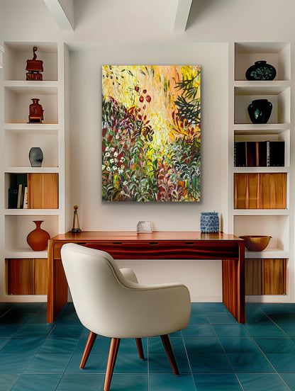 Yellow Dreams, 48 x 36