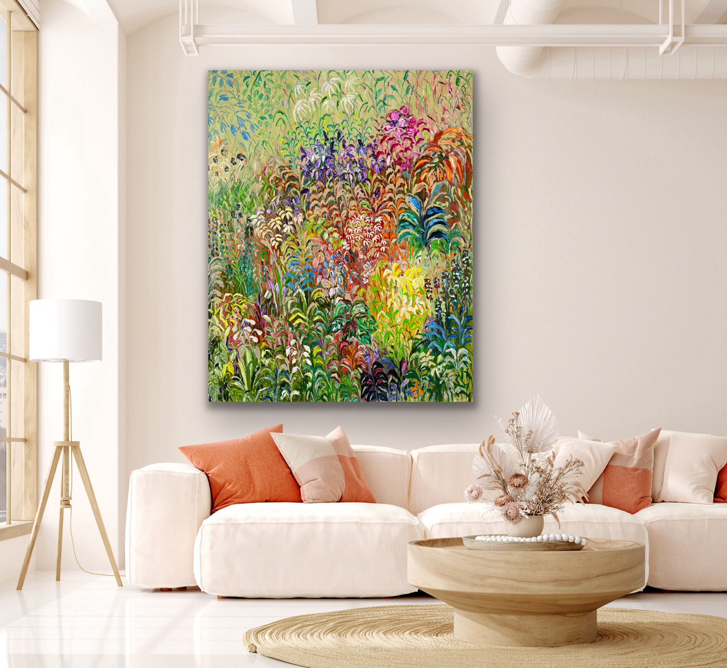 Serene Bloom, 60 x 48