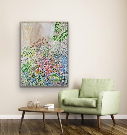 Rooted in Serenity, 48" x 36" Framed