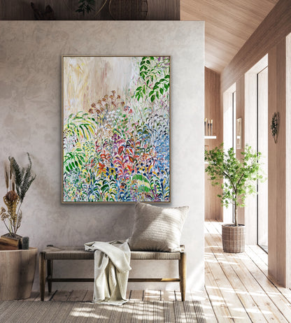 Rooted in Serenity, 48" x 36" Framed