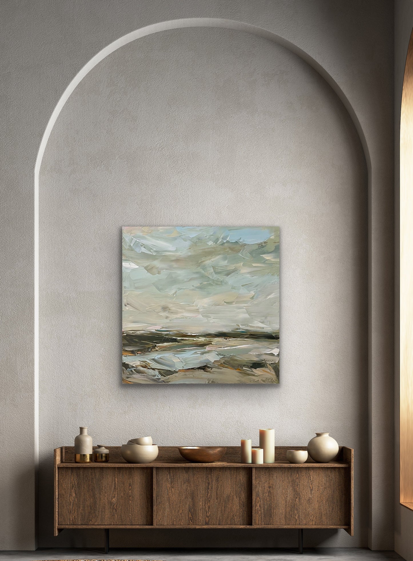 River Light, 36 x 36