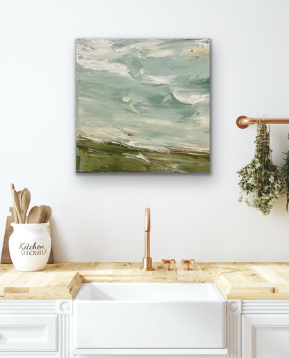 Green Slope, 24 X 24