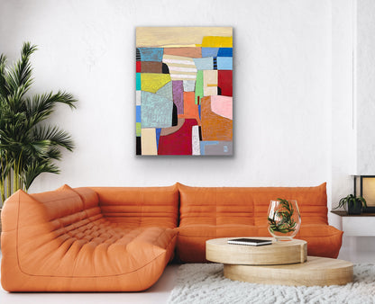 Making Friends, 48 x 36