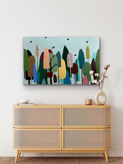 "Tranquil Treescape" 30 x 48