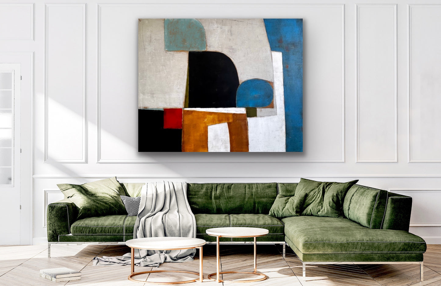 The Beautiful Blank Page, 48x60