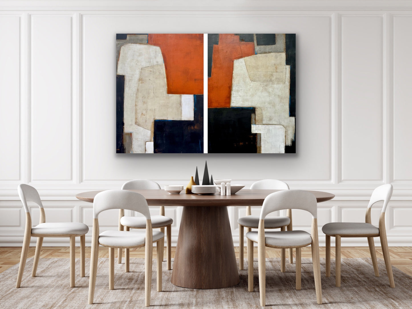 There is One Place, one and two, 46x68