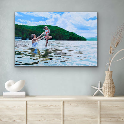 "Joyful Leap" 24 x 36