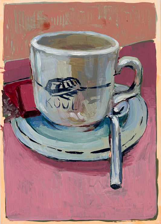 River Cruise Coffee Cup, 5 x 7