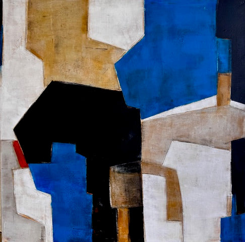 The Brief Meeting, 36x36