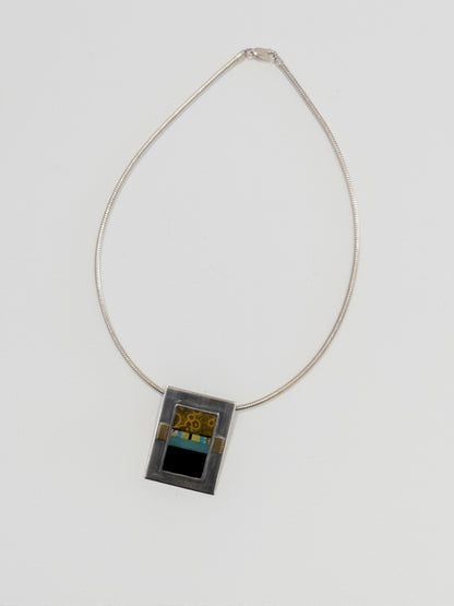 Geometric Necklace (P-164)