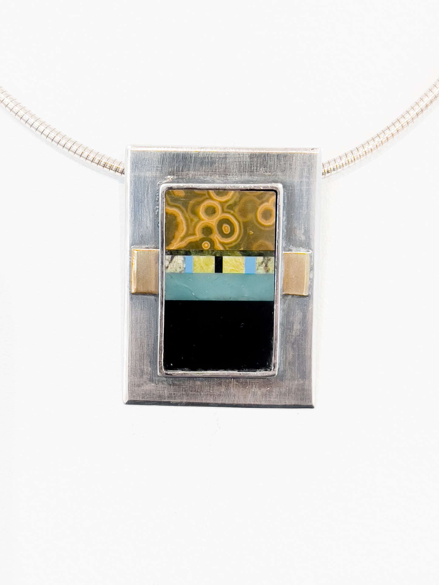 Geometric Necklace (P-164)