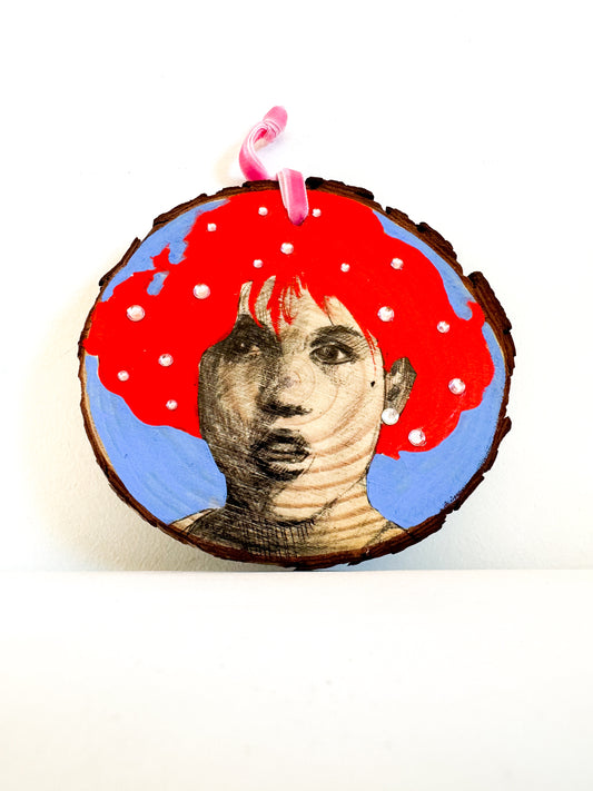 Holiday Pop Icon Ornament- Molly Ringwald