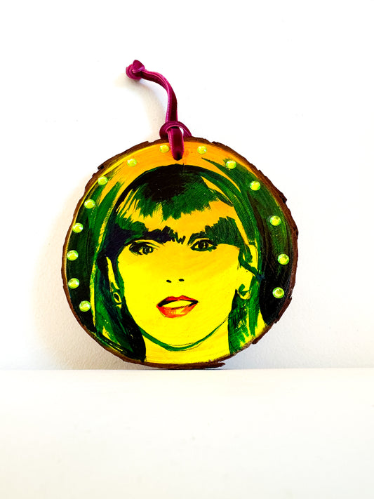 Holiday Pop Icon Ornament- Taylor Swift(yellow)