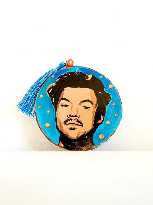 Holiday Pop Icon Ornament- Harry Styles(Blue)