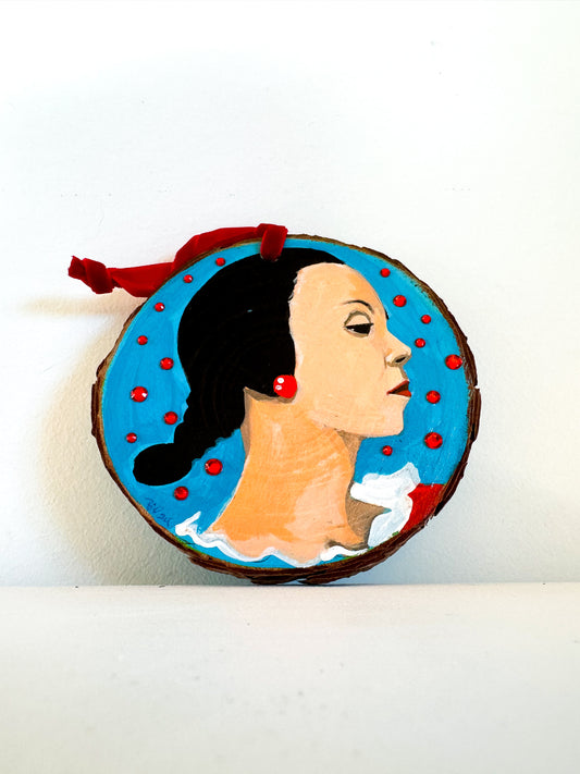 Holiday Pop Icon Ornament-Olive Oyl