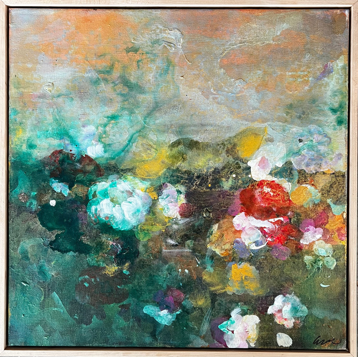 Green Joy, 20x20