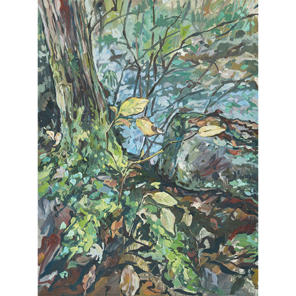 "Jones Gap State Park - Creekside" 12 x 9