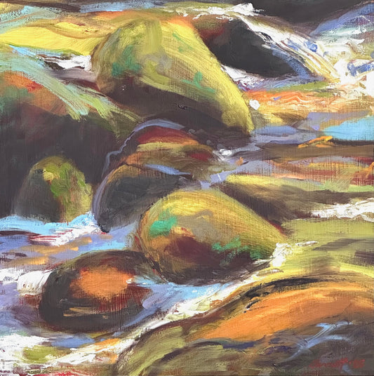 Jones Gap Variation/ Zig, 22x22