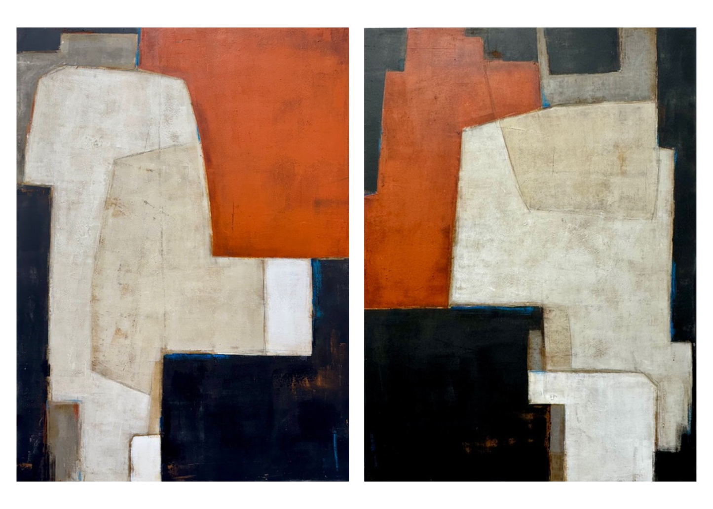 There is One Place, one and two, 46x68
