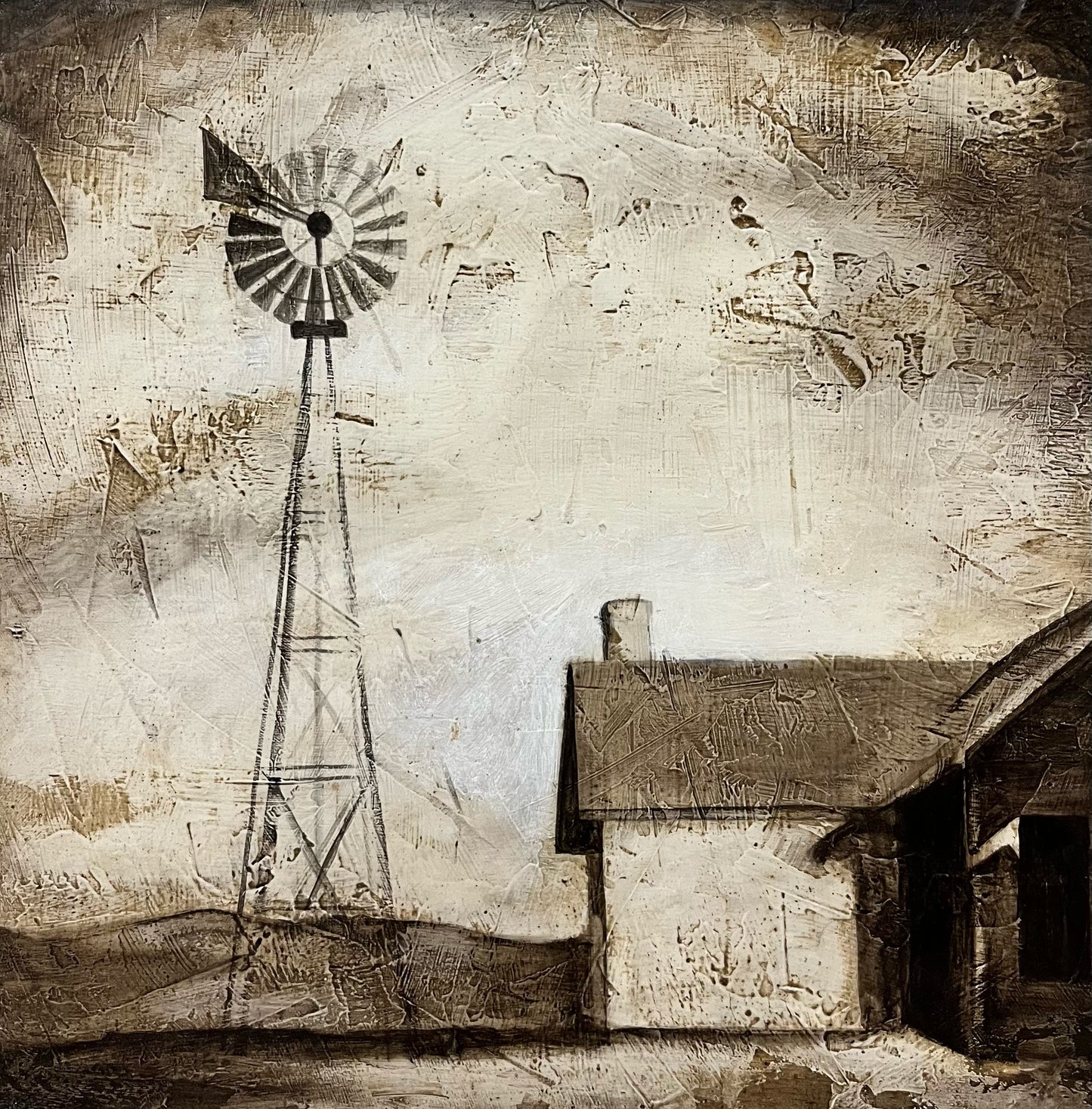 "Landscape 777" 18 x 18