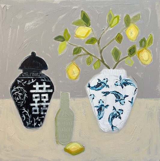 Lemon Tree on Neutral IV- 24 x 24