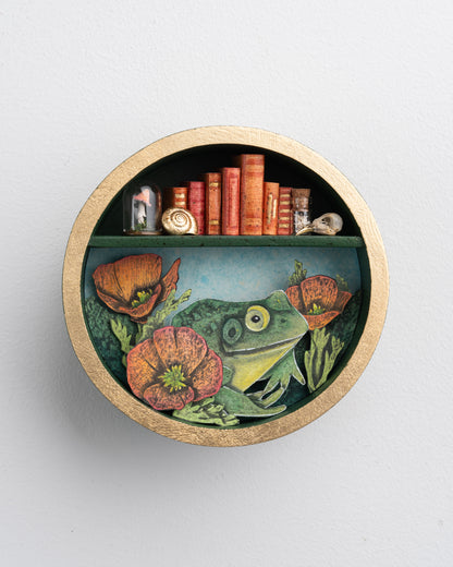 "Little Ribbit" 6 x 6 x 3