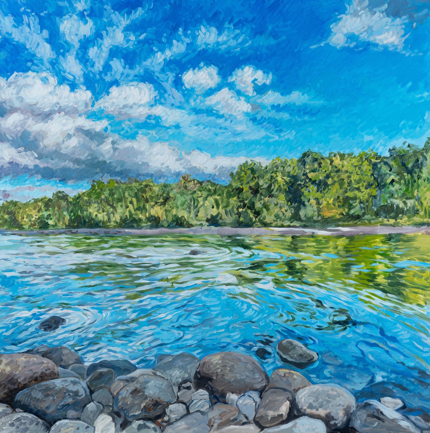 Get in the Water, 36x36