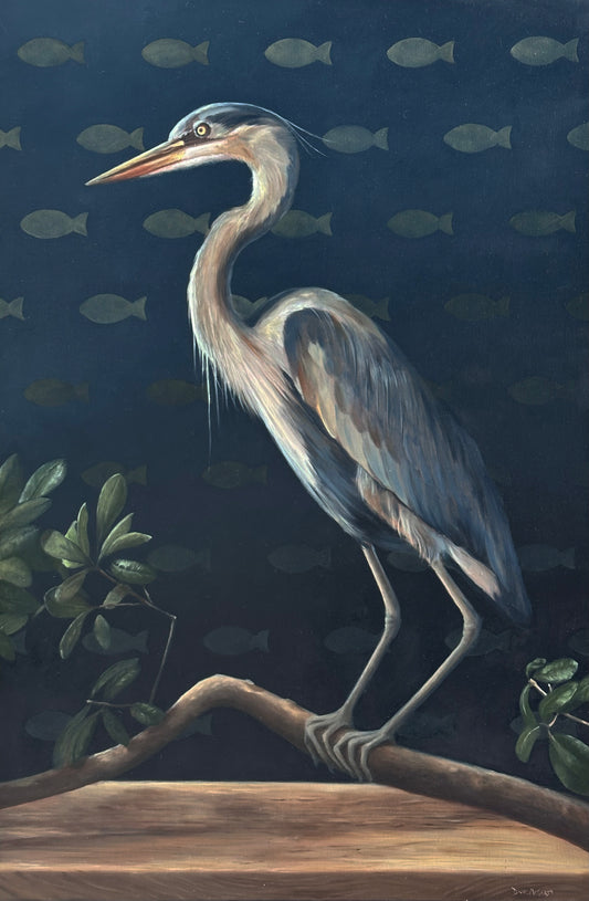 "Just Stopping By", 24 x 30