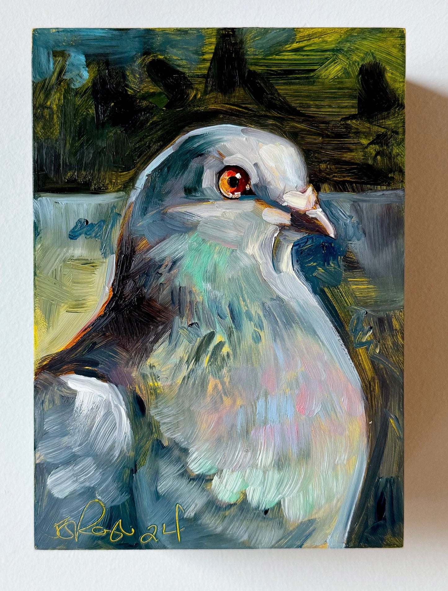 "Pigeon" 5 x 7