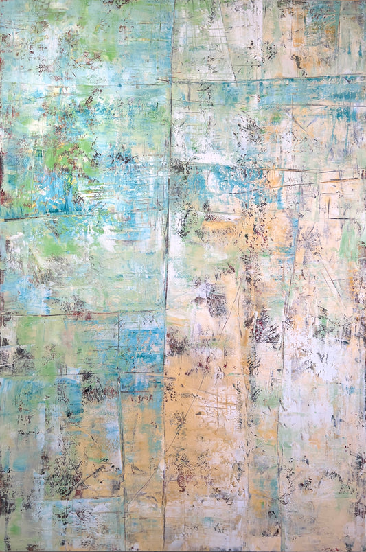 "Quiet Land", 72 x 48"