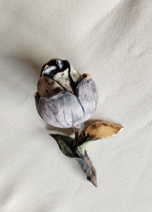 Floral Ceramic Wall Piece- RC81