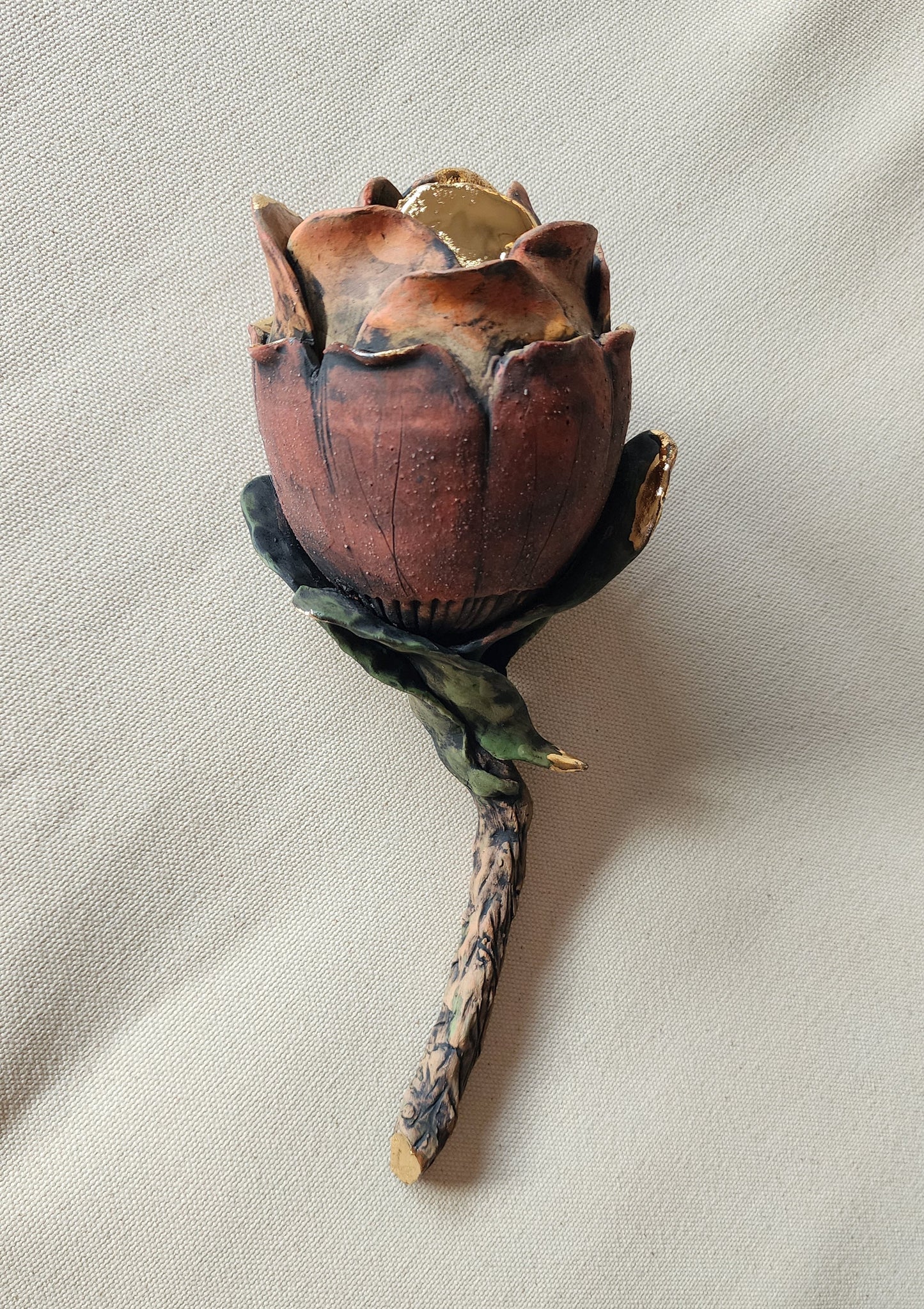 Floral Ceramic Wall Piece- RC83