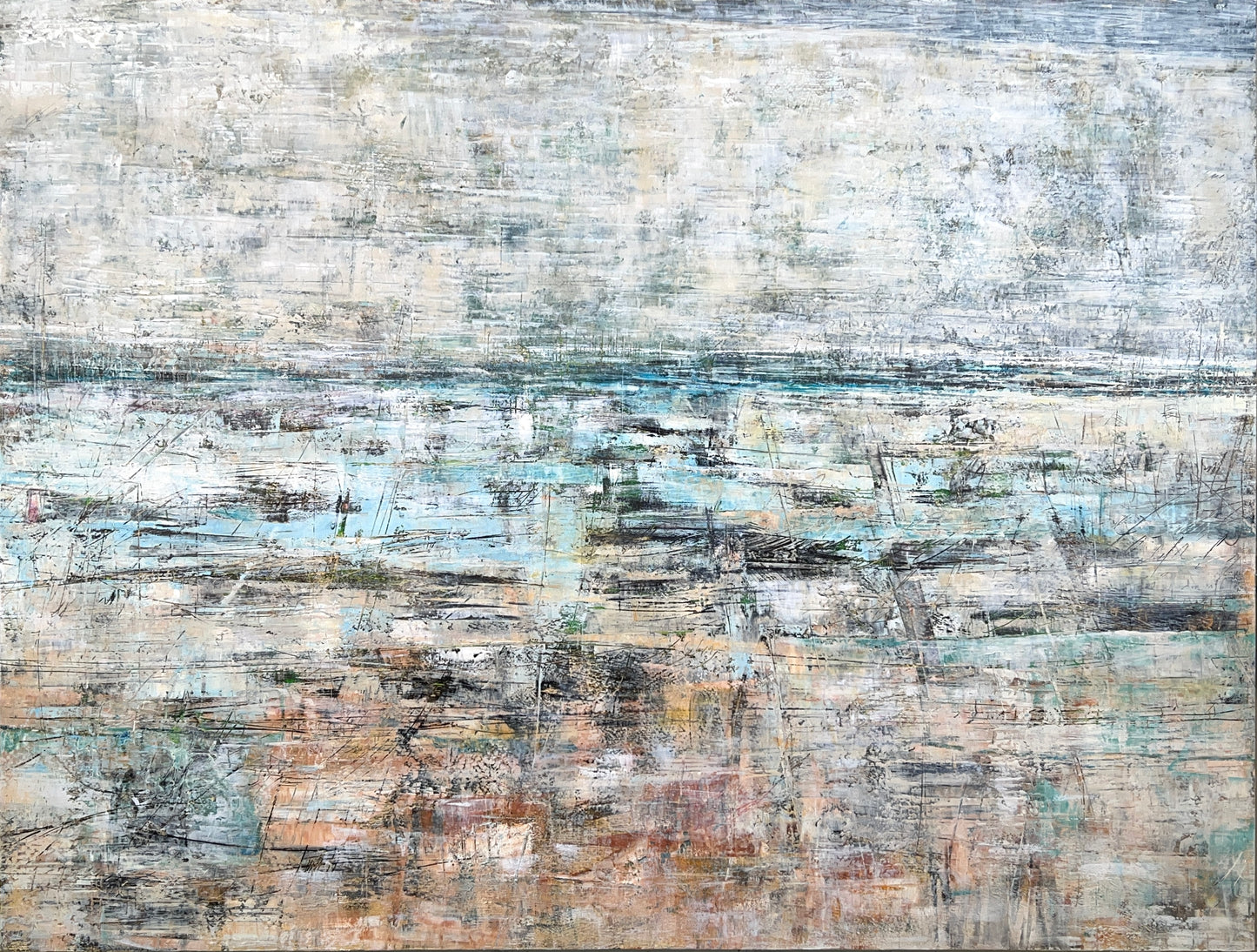 "Renewal", 45.5" x 60"