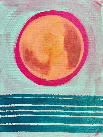 "Imaginary Horizon" 12 x 16