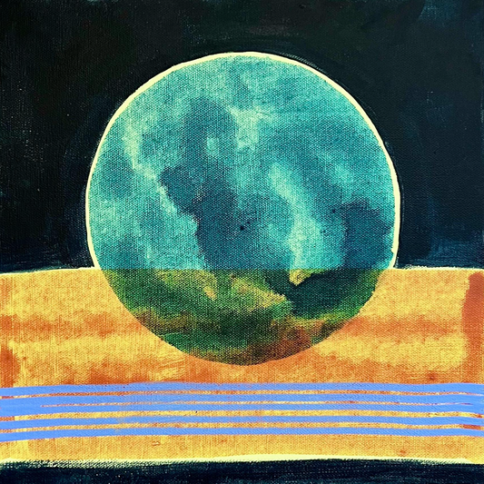 "In the Shallows" 12 x 12
