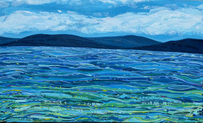 "Saved by the Beauty of the World" 60 x 36