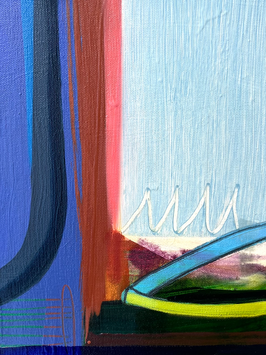 "Moonlight 1" 9 x 12