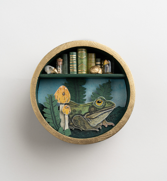 "Out of the Pond" 6 x 6 x 3