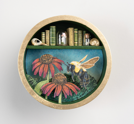 "Meadow Buzz" 6 x 6 x 3