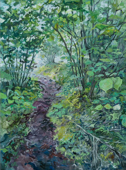 Path to Loch Ness, 48x36