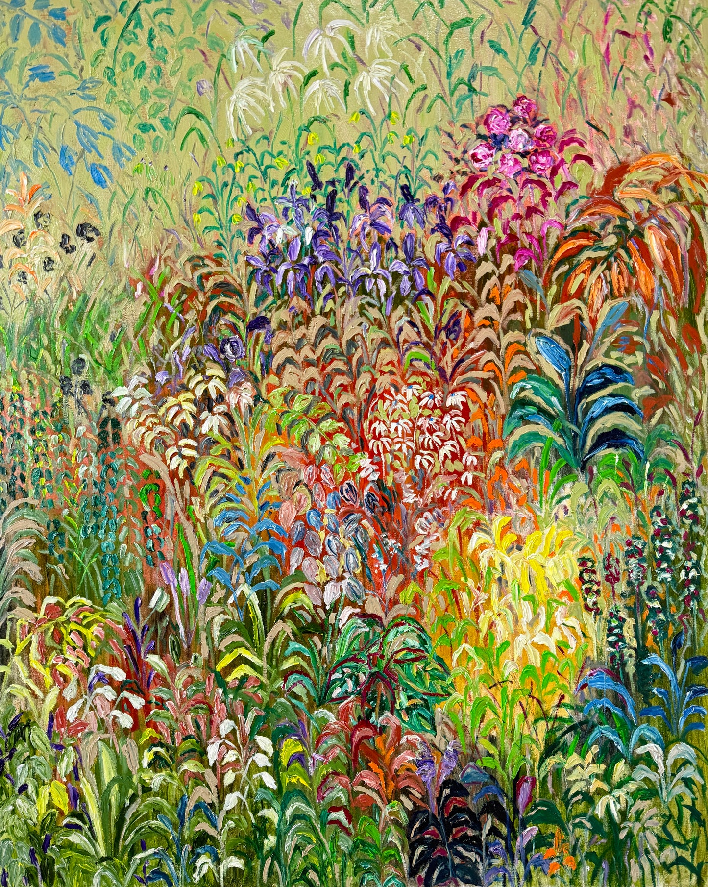 Serene Bloom, 60 x 48