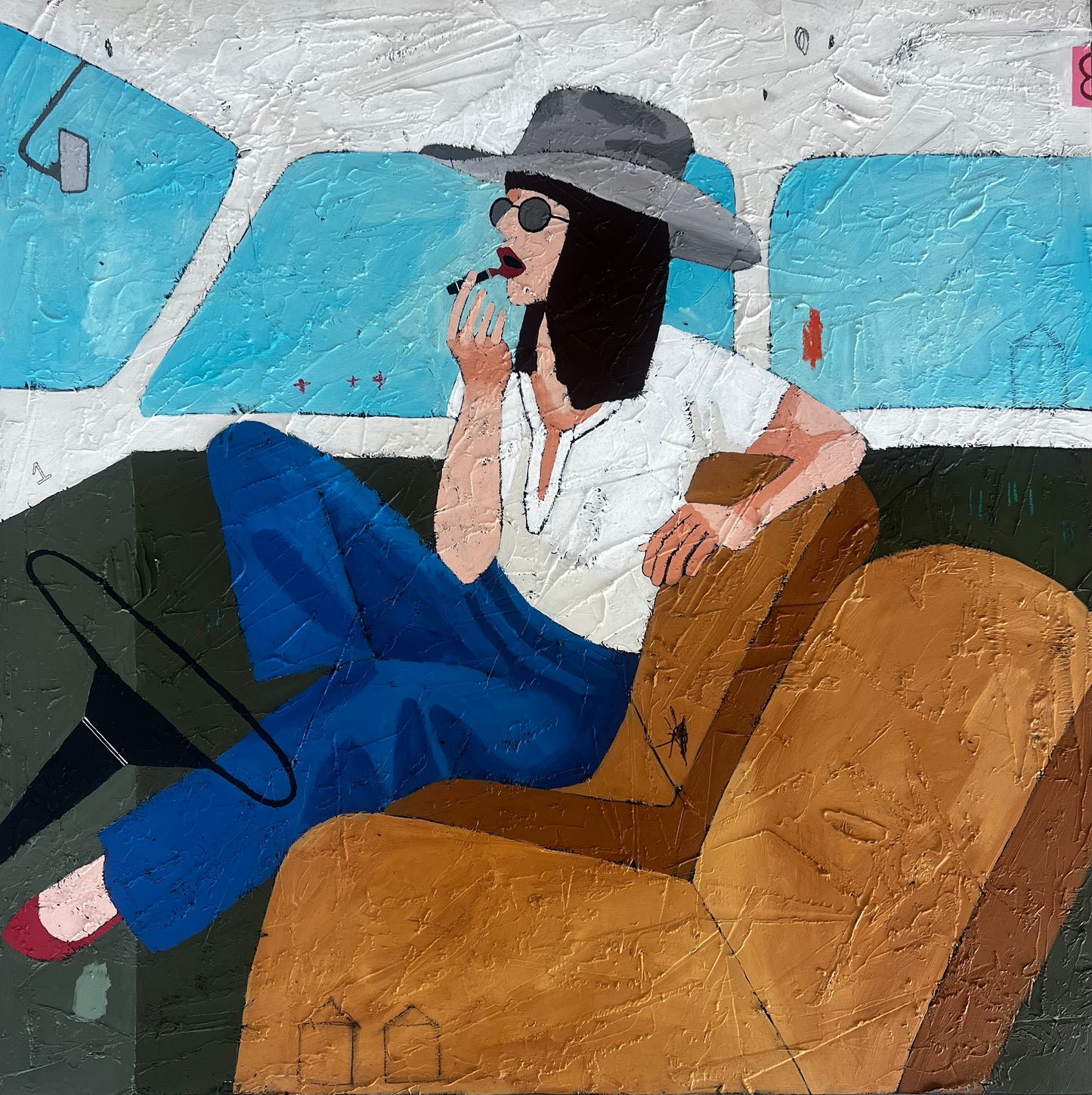 "I've Got Shotgun" 36x36
