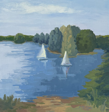 Southern Saturday, 36 x 36