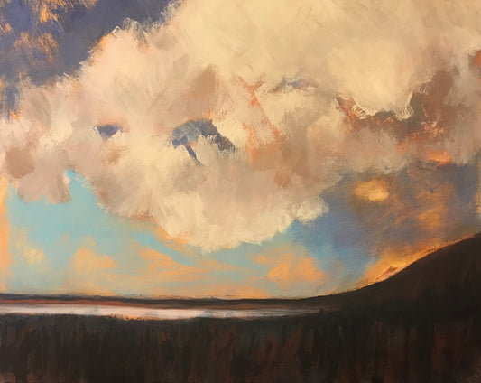 Cloud Study #1- 24 x 30