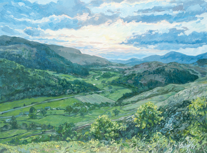 "St. John's Beck, Legburthwaite, England" 30 x 40
