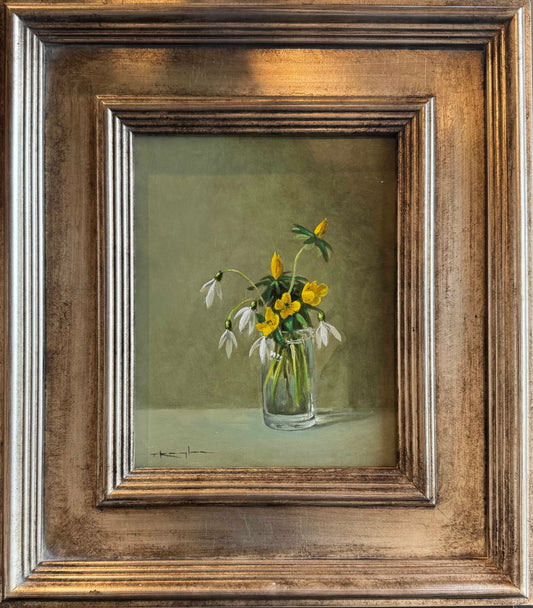 "Snowdrop and Choirboys", 8 x 10