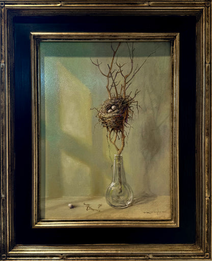 "Warbler Nest", 12 x 16