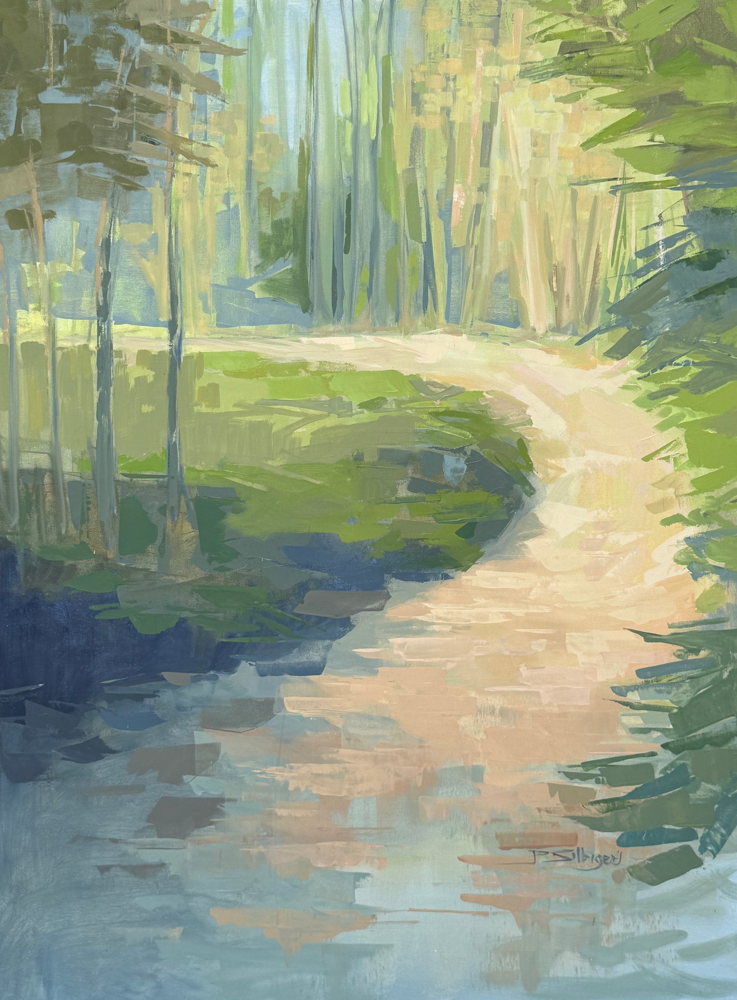 The Gentle Way, 48x36